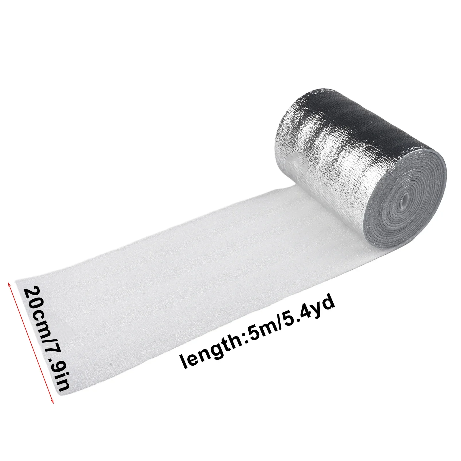 Insulation Film Insulation Material 1 Roll Of 5m*0.2m*3mm Accessories Foil Thermal PET Home Improvement Practical