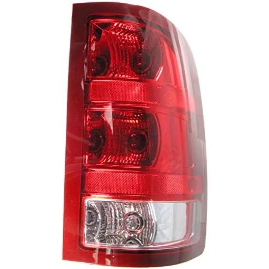 مجموعة إضاءة خلفية جانبية للركاب مكونة من قطعتين متوافقة مع 20042013 جي إم سي سي سييرا 1500 مع سرير أسطول 20072014 سيير