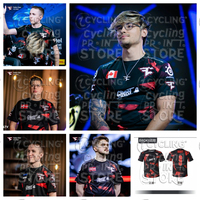 Summer Men's Cs:Go Hot New FaZe Clan E-sports Player Team Jersey T-shirt 3D Printing Men Teen Hot-selling Latest Unisex Top