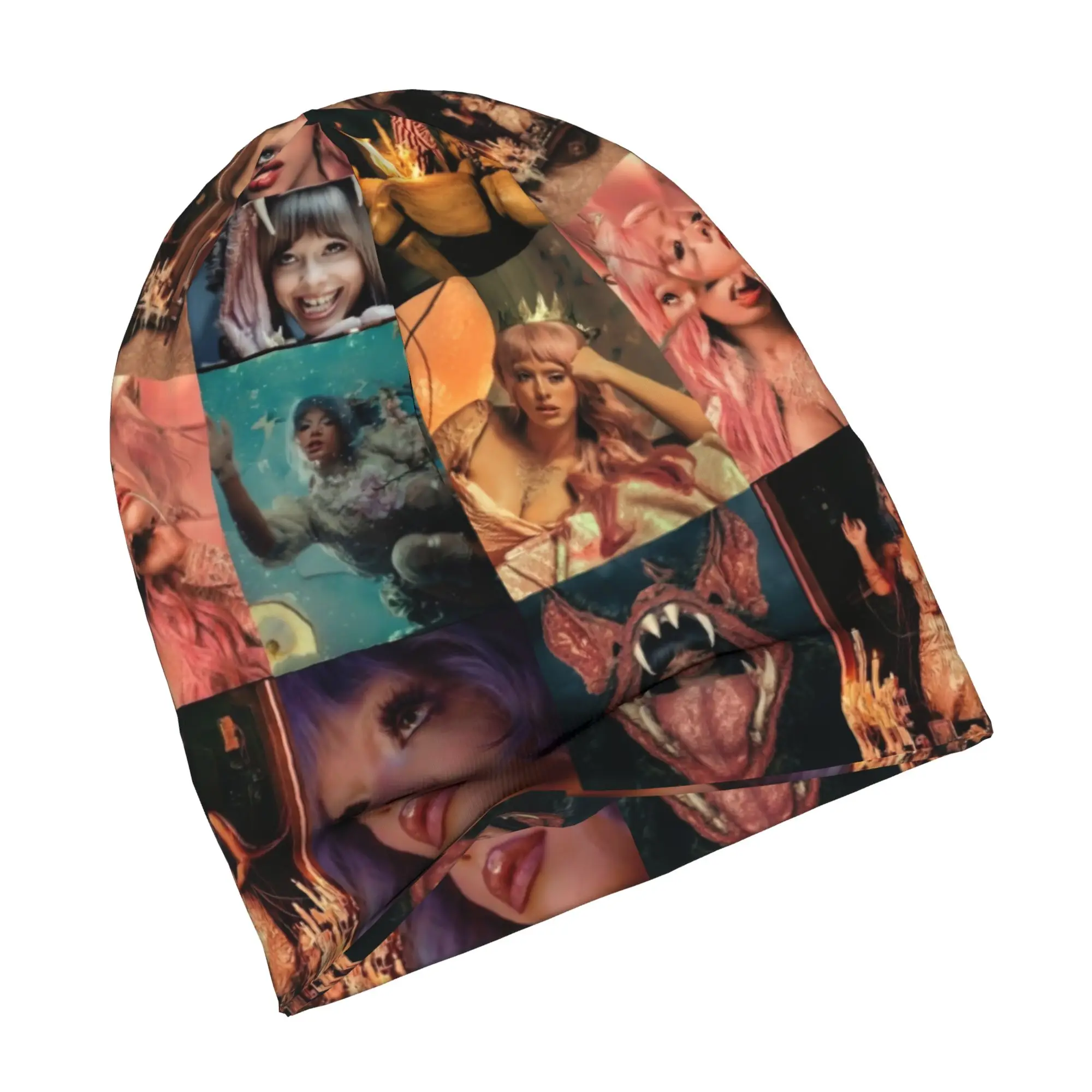 Singer M-Melanies M-Martinez P-Portals Skullies Beanies Caps Cool Winter Warm Women Men Knit Hats Adult Unisex  Bonnet Hats