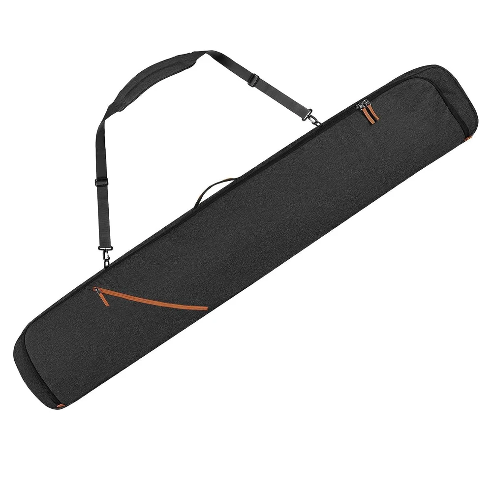 New Design Waterproof Shoulder Bag Large Capacity Zipper Skiing Snowboarding Printed Backpacks Hand Carry Snowboard Bag