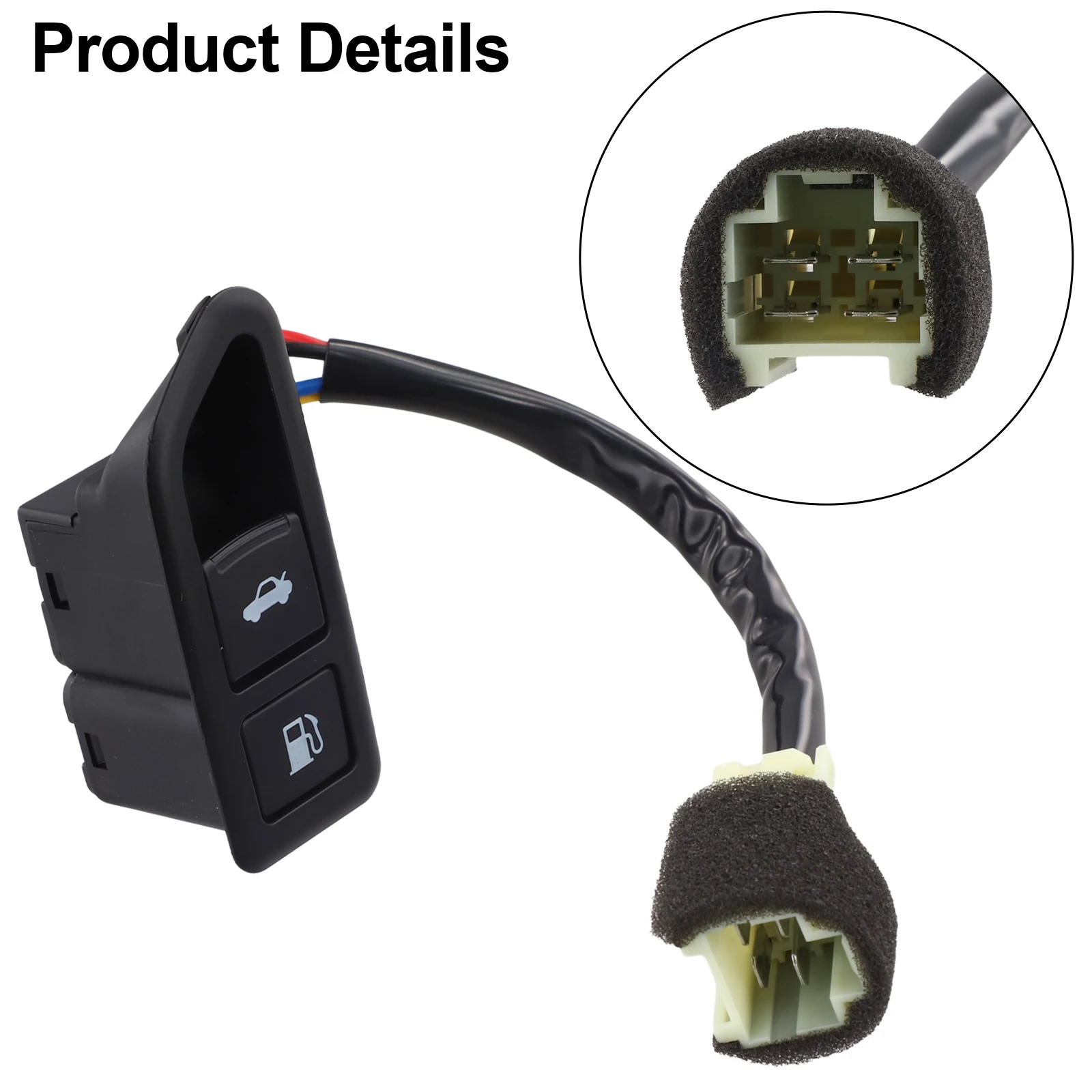 

Black Trunk Lid Switch Plastic Replacement Parts 93555-3K500 For Hyundai For Sonata 2008 2009 2010 Car Accessories