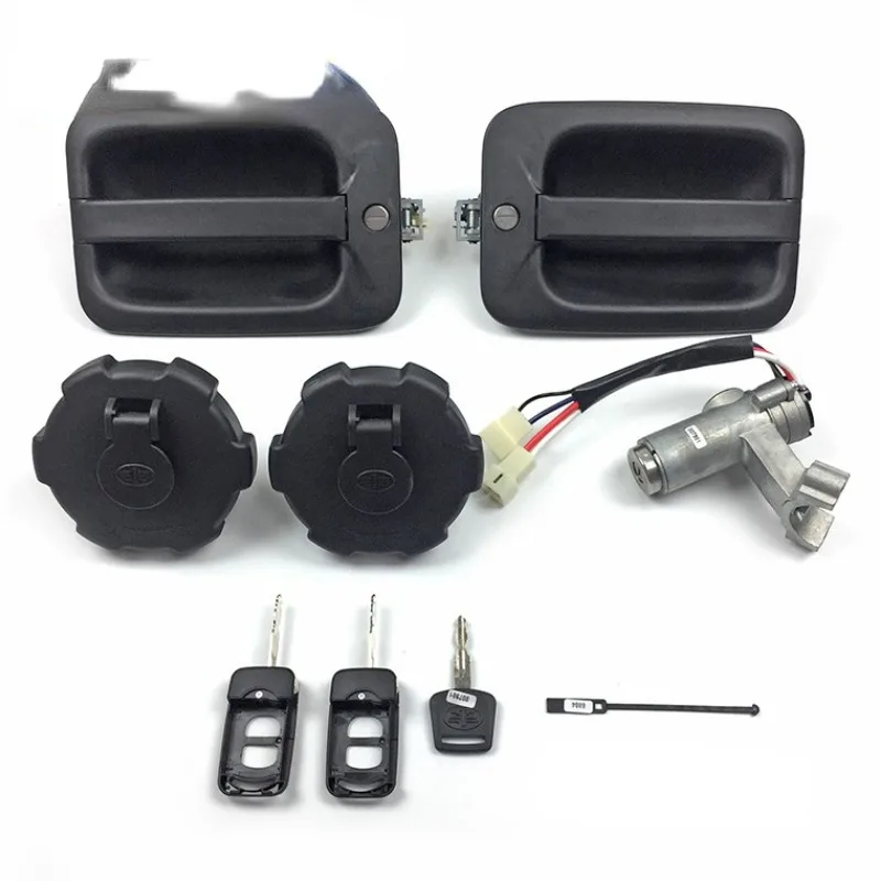 For Liberation J6 Accessories Frame Lock J6 Set Lock Logic Assembly with Remote Control Key Open Door Ignition Fuel Tank Cover