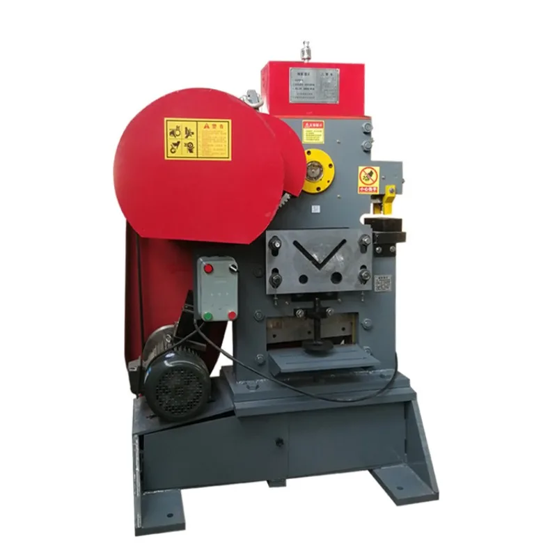 Small combined punching and shearing machine, multi-functional angle iron punching machine price