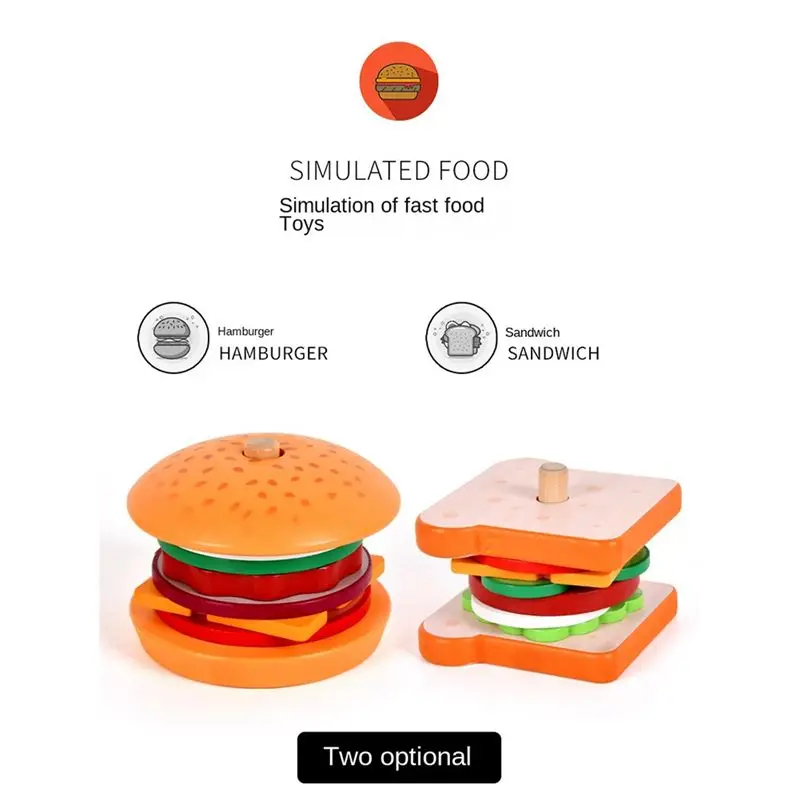 AS96-محاكاة خشبية للتظاهرية لقطع الطعام وتجميعها