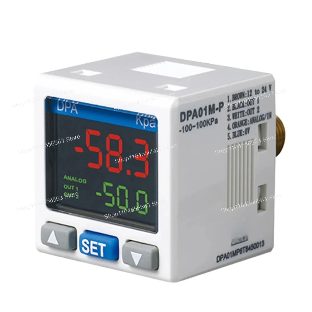 Датчик перепада давления серии DPA01/10 с диапазоном ± 10 кПа и выходом 4–20 мА, замена OEM для систем HVAC и пневматических систем