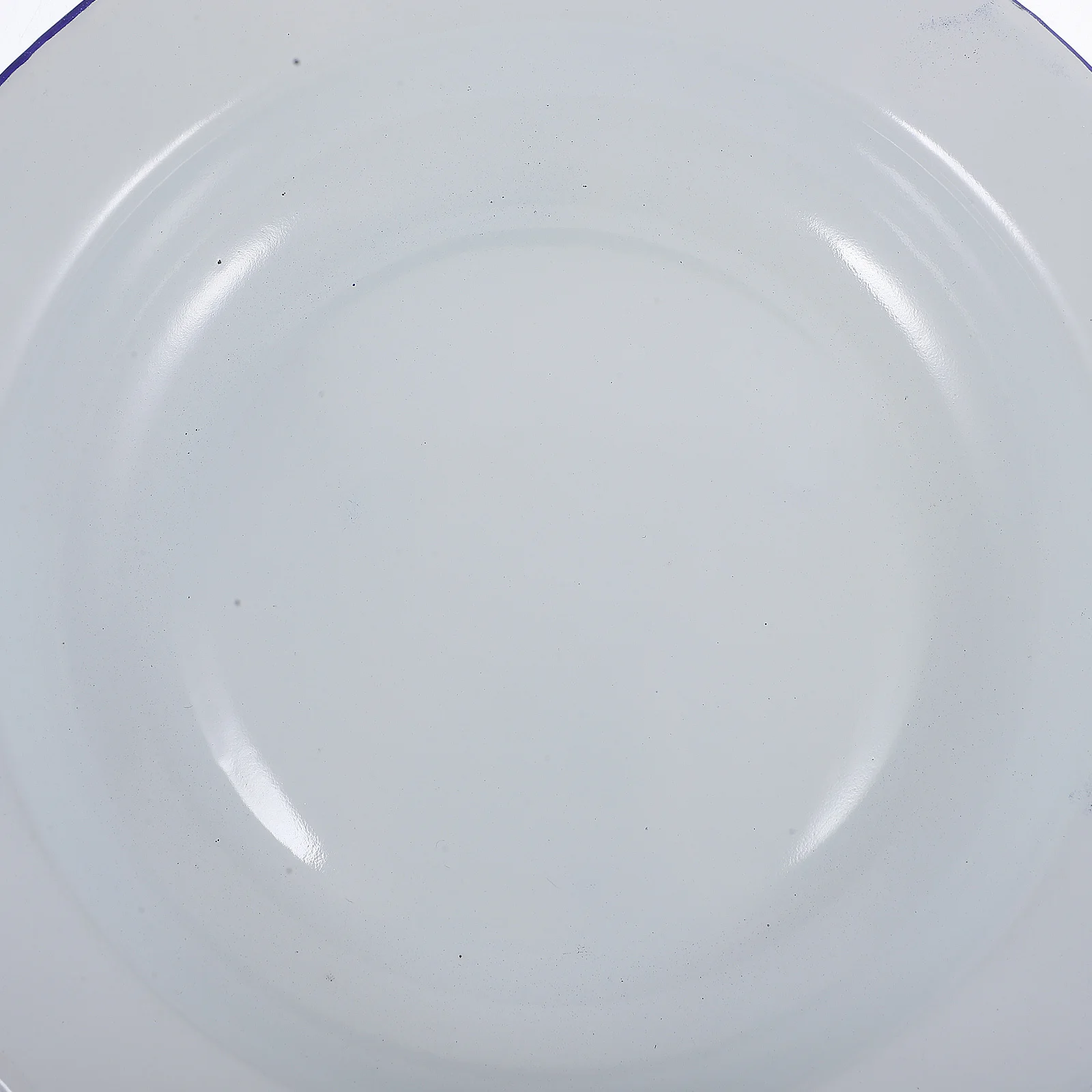 

Enamel Round Salad Vintage Dinner Plate Snack Serving Chinese Food Plate Camping Dish Tea Time Tableware Reusable