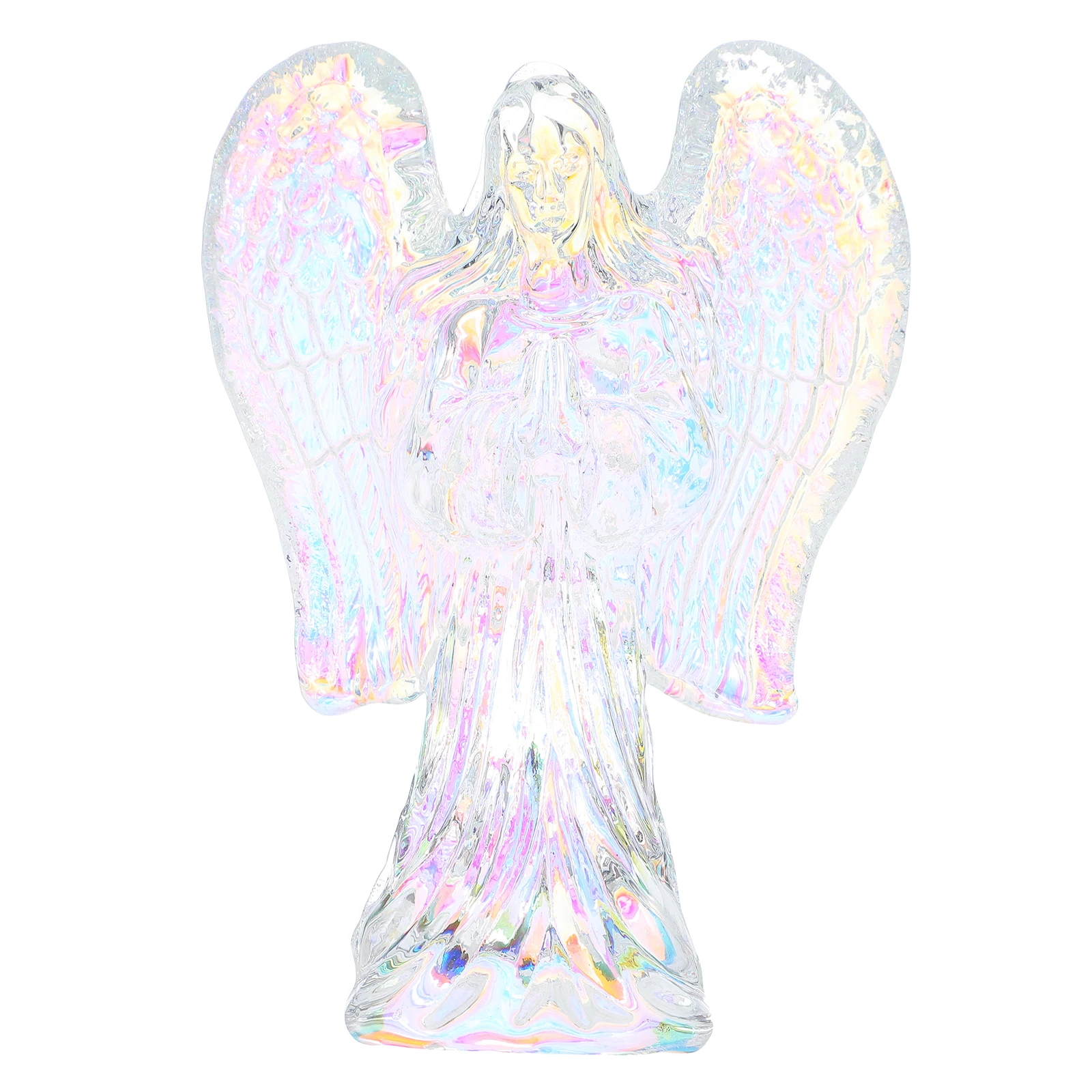 

Crystal Angel Figurines Home Decor Religious Statues Mini Jesus Sculpture Tabletop Ornaments Handmade Crafts Blessings