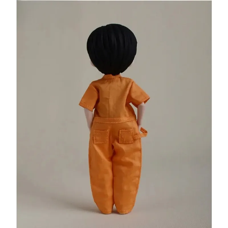 【Nur Kleidung】Modischer, lockerer, lässiger, kurzärmeliger Overall im Maßstab 1:12 für 6-Zoll-BJD-Actionfiguren-Körpermodelle – Detail 5