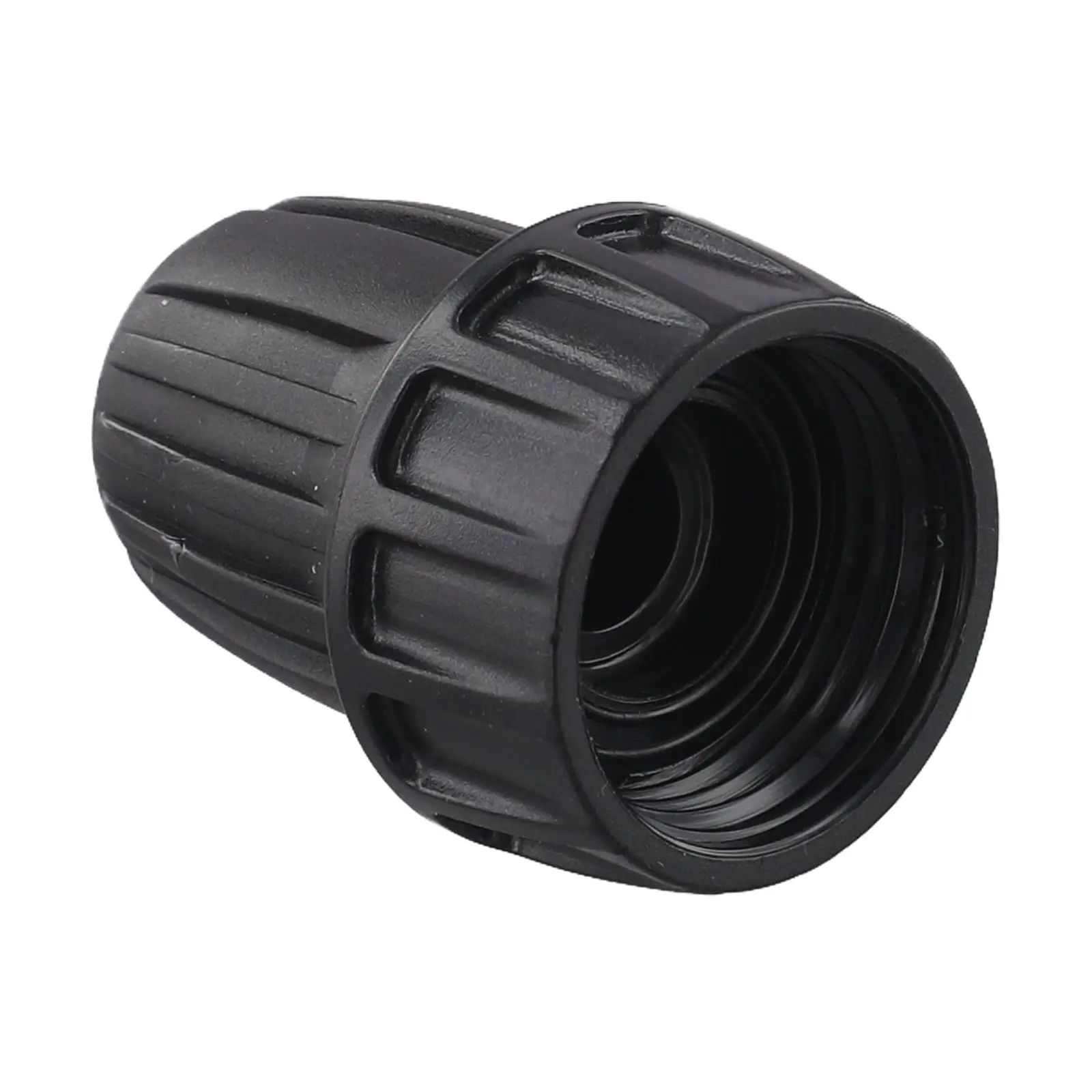 20 Pack 3/4 To 1/2 Inch Garden Hose Adapter Black Plastic Irrigation Pipe Connector For Drip Sprinkler System Faucet Quick Fitti
