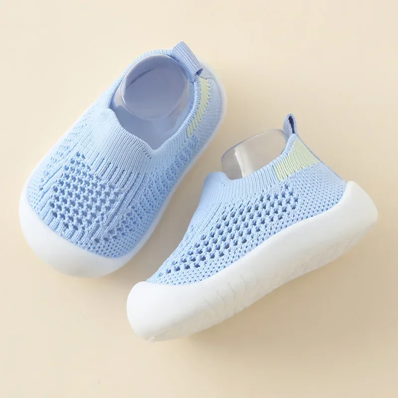Lente Zomer Peuter Schoenen Ademend Gebreide Kindersneakers Jongens Instappers Tennisschoenen Meisjes Zachte antislip School Casual Schoenen