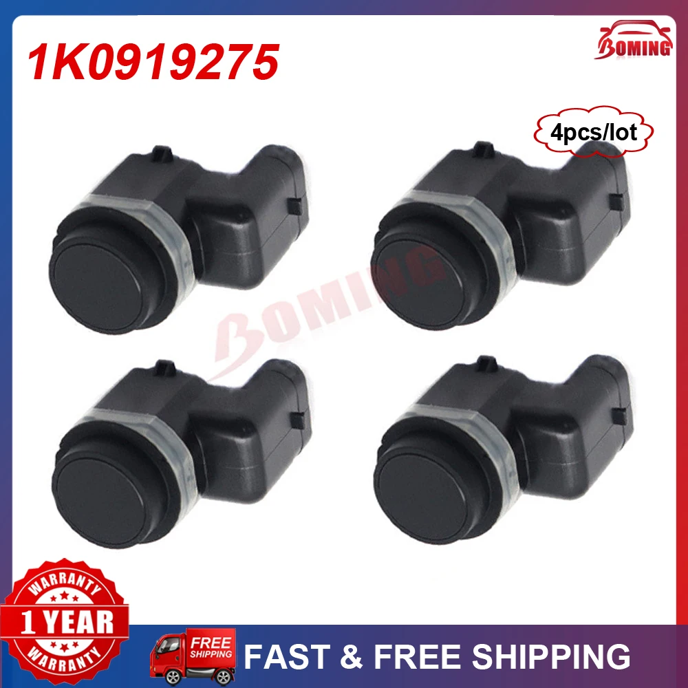 

4pcs/lot 1S0919275D PDC Parking Bumper Reversing Sensor For Audi A1 A3 A5 A6 A7 For Volkswagen Passat Golf Jetta 1S0919275AGRU