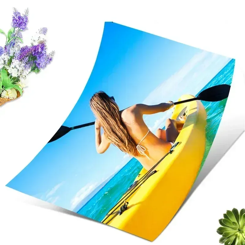Photo Paper 5 6 7 Inch A6 A4 High Gloss 4r Waterproof Inkjet Printing RC 230GSM 200GSM 180GSM Album Paper 3R Sample Paper