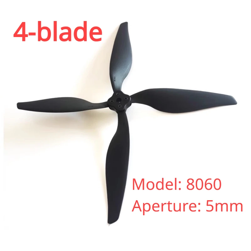 Upgrade Your RC Fixed Wing with 3/4 Blade Propellers, Hole Size 5mm 8060 for Better Performance