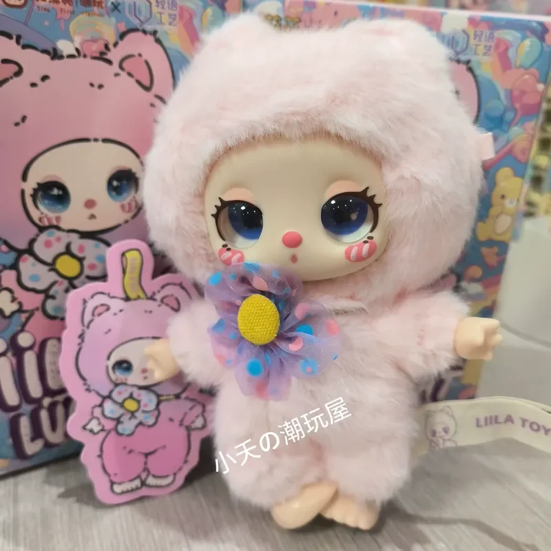 

In Stock Lila Lucky Cat Series Mystery Boxes V1 Backpack Pendant Collection Model Desktop Girl Room Ornament Kid Birthday Gift