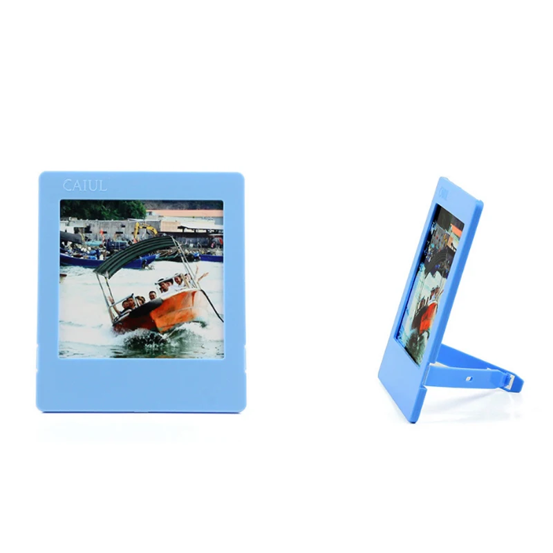 5 PCS Colorful Desk Photo Borders Stand Photo Frame Set for Fujifilm Instax Square SQ1 SQ40 SQ6 Camera Square Link Printer Films