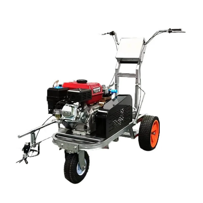 Road Line Hand-Push Road Surface Paint Scribing Cold Spray Marking Machine