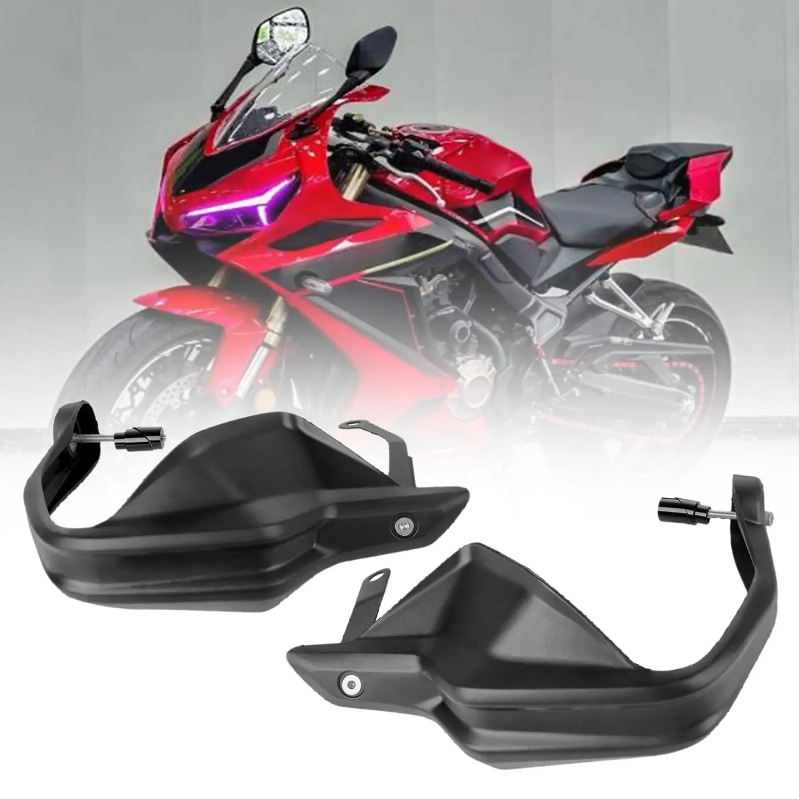 

Motorcycle Handguards Protector Motorcycle Accessories Spare Part Easy to