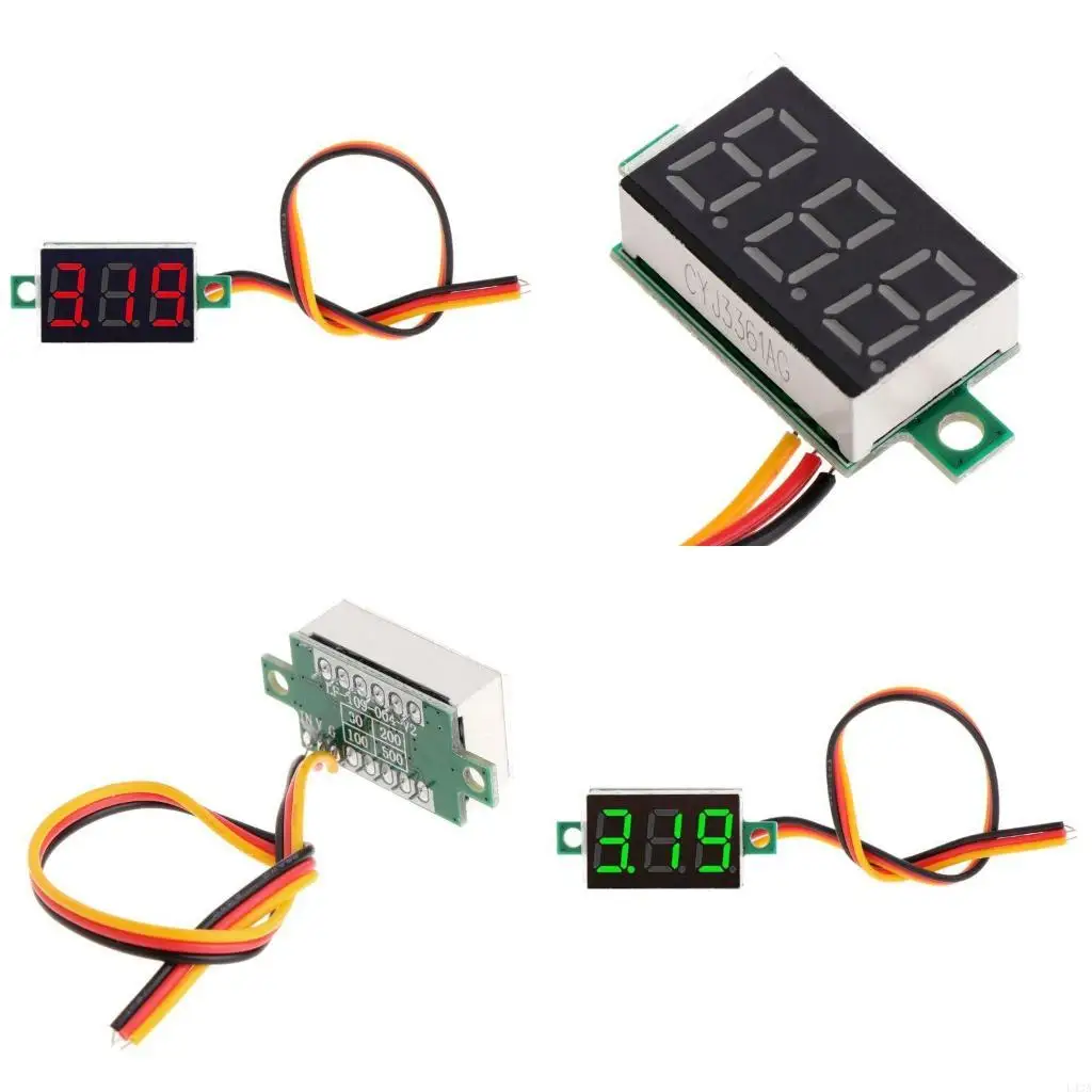 

L43A Display Mini Digital Voltmeter 0.36-Inch Three-Wire 0-100V