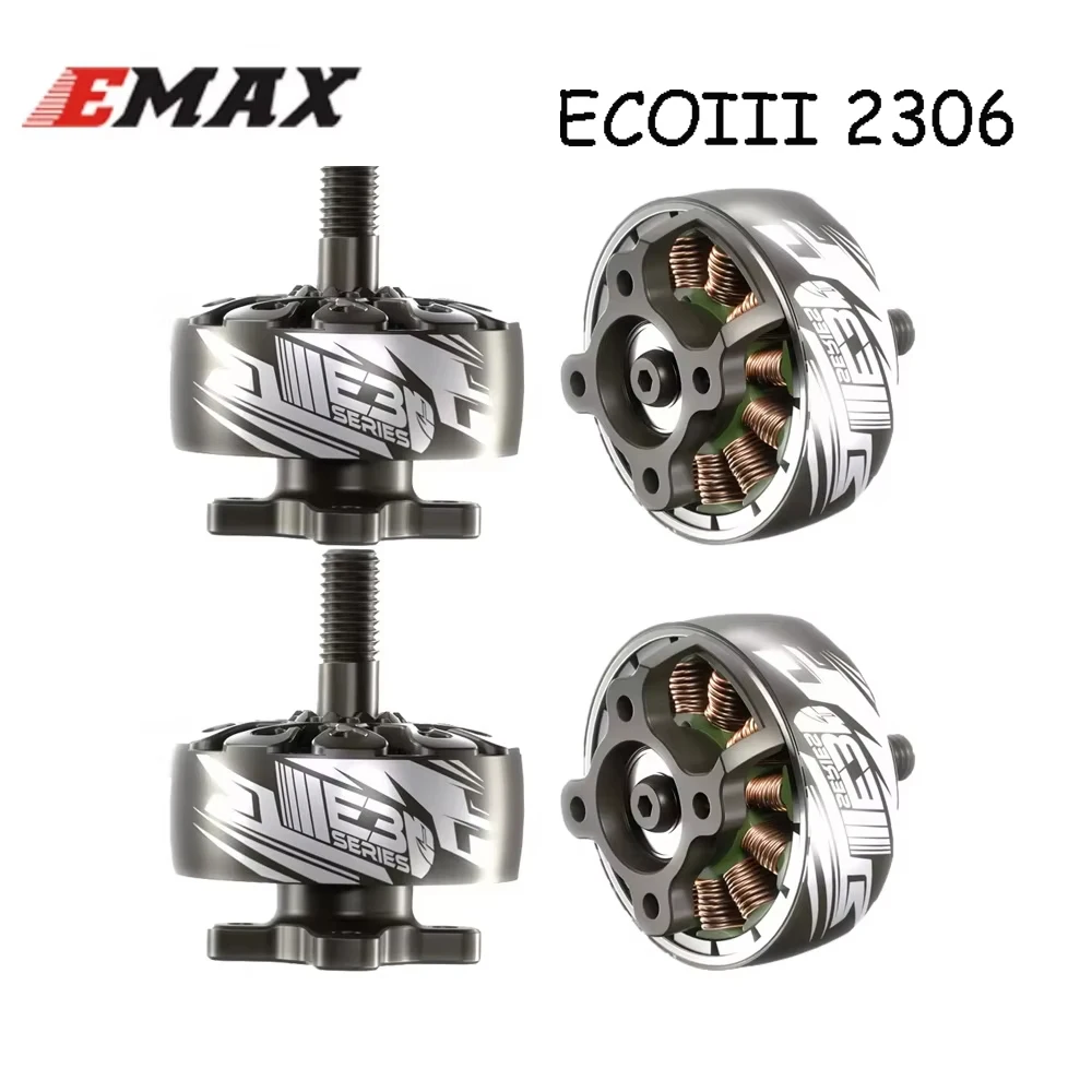 

EMAX ECOIII Series 2306 3-6S 1700KV 1900KV 2400KV Brushless Motor for Multirotor FPV Drone Quadcopter DIY Racing Parts