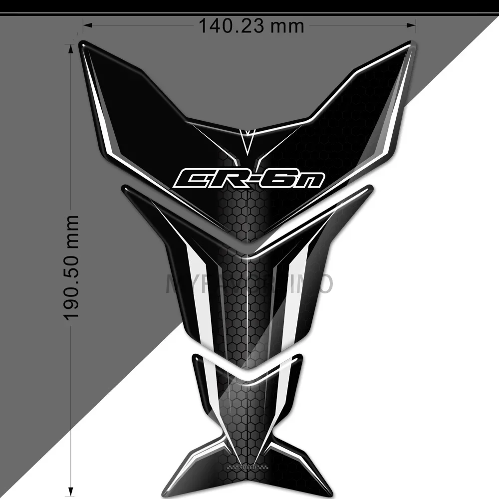 Tank Pad Protector For Kawasaki ER6N ER-6N Emblem Badge Logo Knee Motorcycle Fairing Stickers Decal TankPad