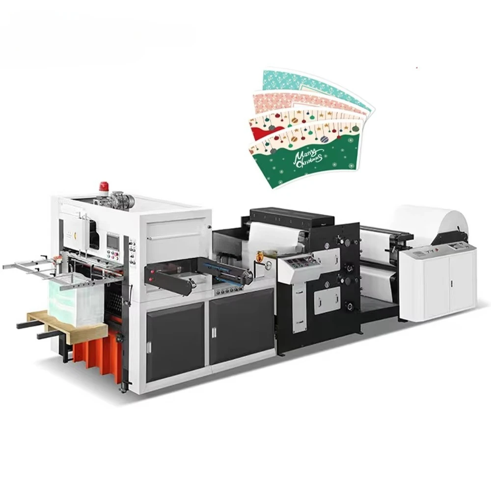 Paper Cups Die Cutting Machine Multiple Models Optional Factory Wholesale High Efficiency Disposable Paper Tableware Processing