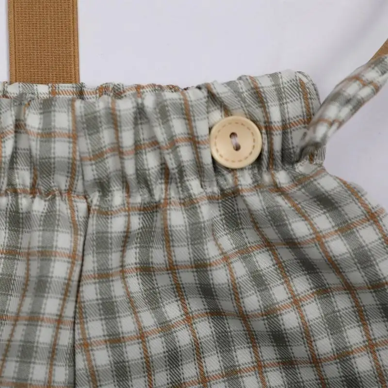 

Q22D Новорожденный костюм Фотография одежда винтажная униформа для брет -шляпа подвесные брюки фото съемки реквизит