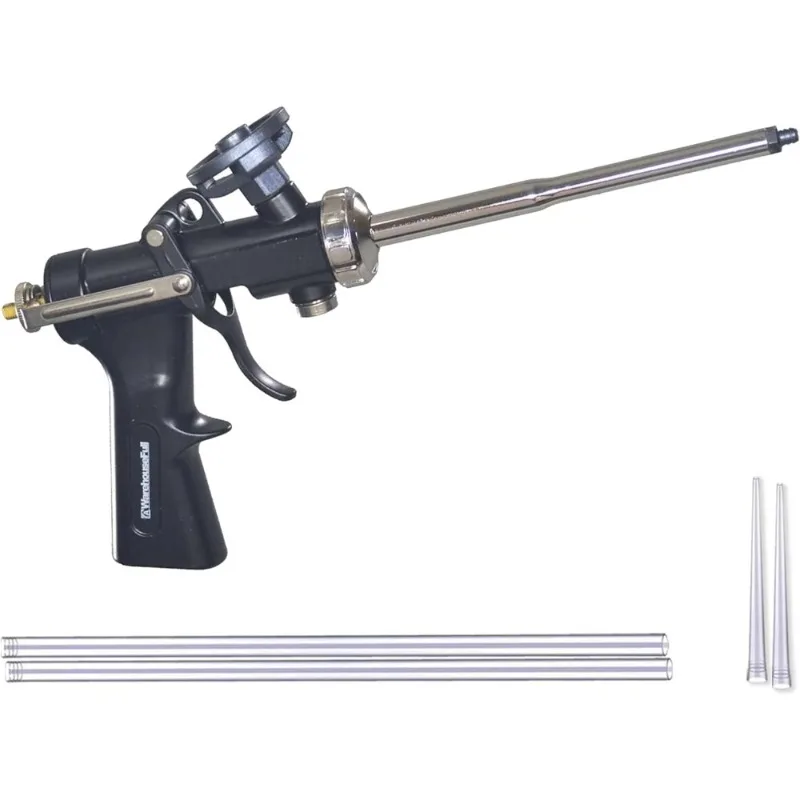 

Сверхмощный пенопластовый пистолет для изоляционного пенопластового герметика, регулируемый контроль потока, трансформируемый дизайн для пенопластовых резервуаров и профессиональных банок