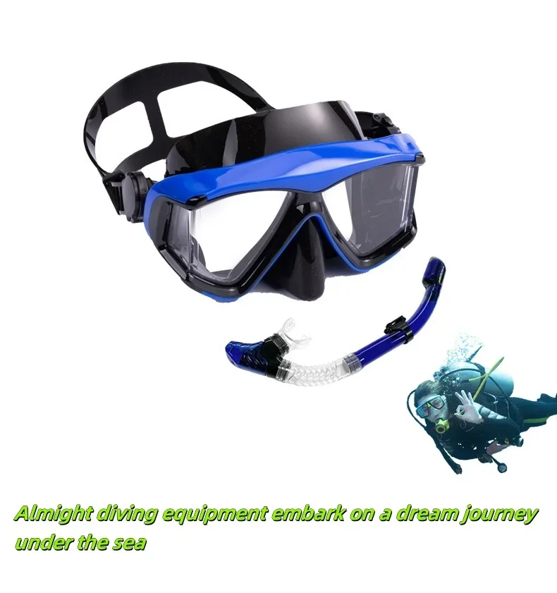 Diving mask set  Essential Equipment for Clear Underwater Vision