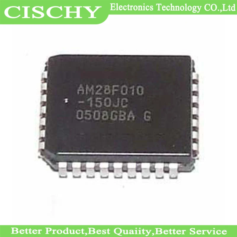 10 pçs/lote AM28F010-150JC AM28F010-120JC AM28F010 28F010 PLCC32
