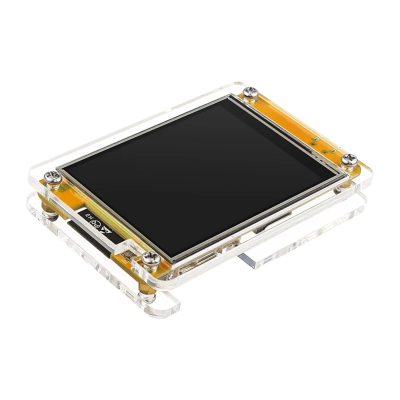 

Превосходный акриловый чехол для 2,8-дюймового экрана, макетная плата ESP32, ЖК-модуль TFT с сенсорным защитным корпусом WROOM