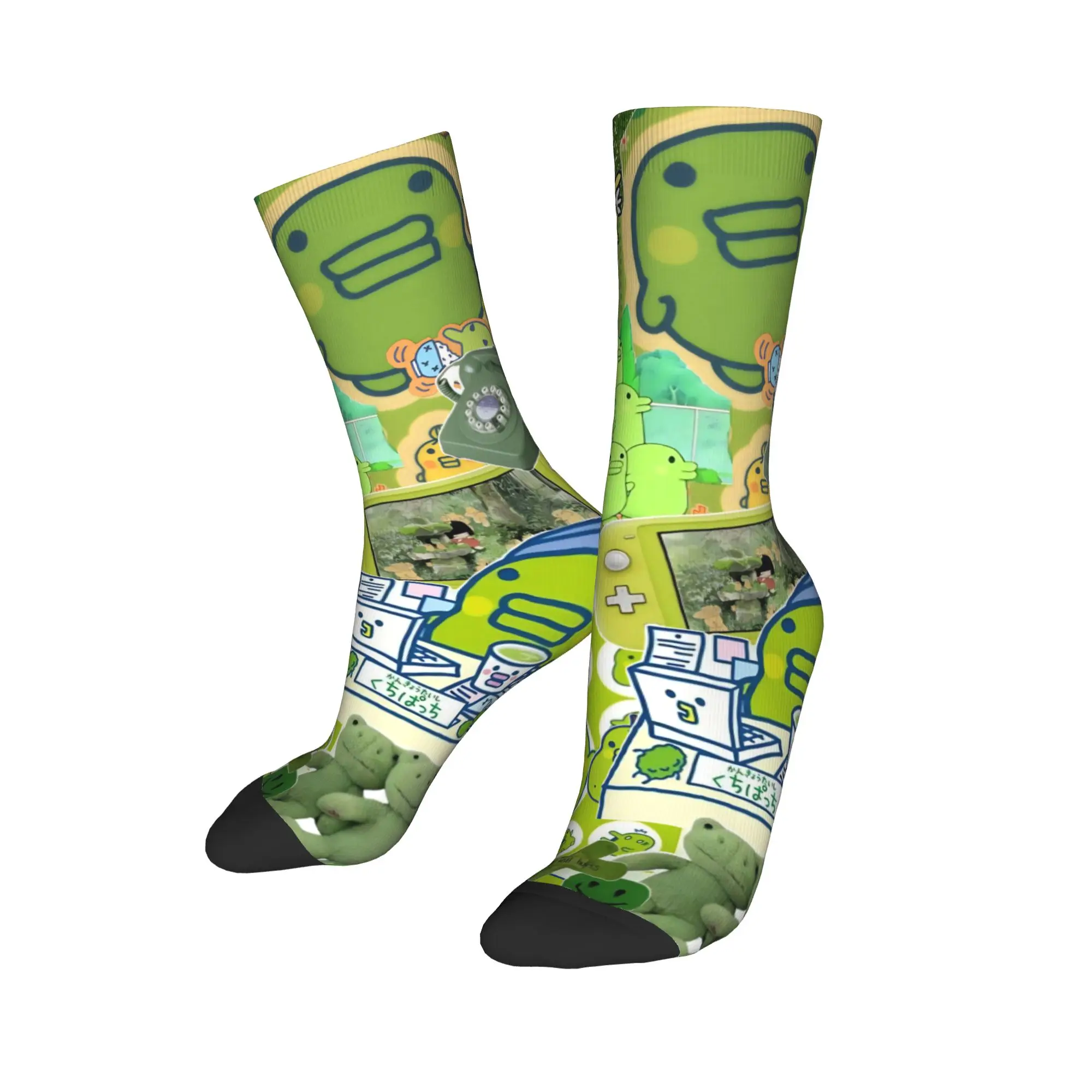 الكبار الرجال الجوارب Kuchipatchis Mametchi جوارب الربيع الجدة عالية الجودة الجوارب نمط الجري الرياضة عدم الانزلاق الجوارب