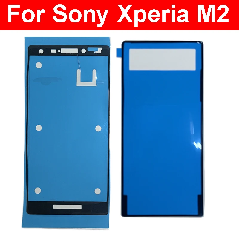 

Клейкая лента Display 3M для Sony xperia M2 Aqua S50T D2306, задний корпус, водонепроницаемый клей для SONY M2 S50h D2303 D2302 D2305