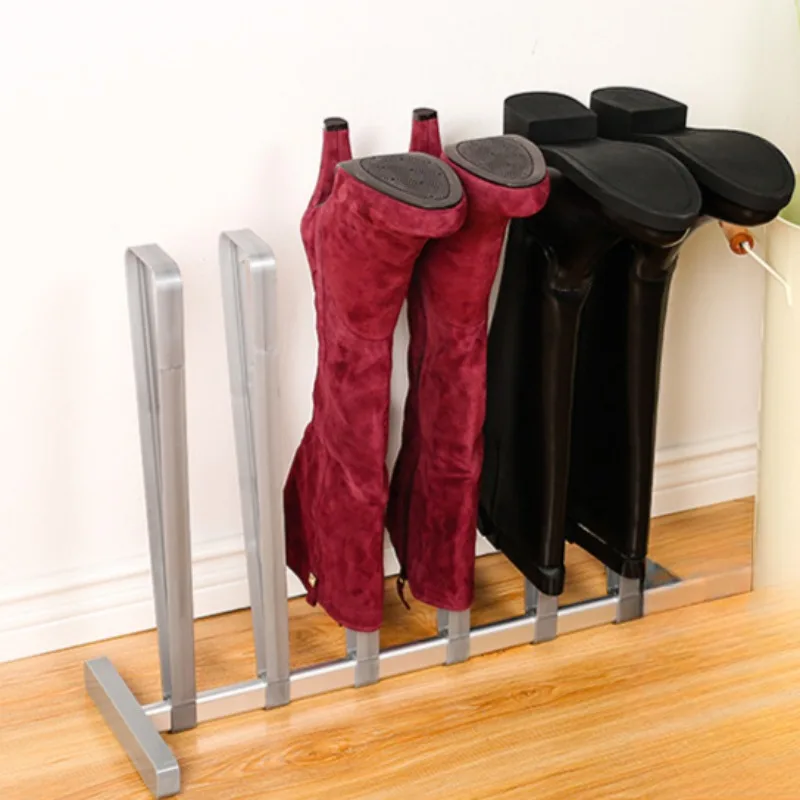 Stainless Steel Tall Boot Shaper, Durable Tall Boot Storage Rack, Sturdy Organizer for Closet or Entryway Footwear Storage