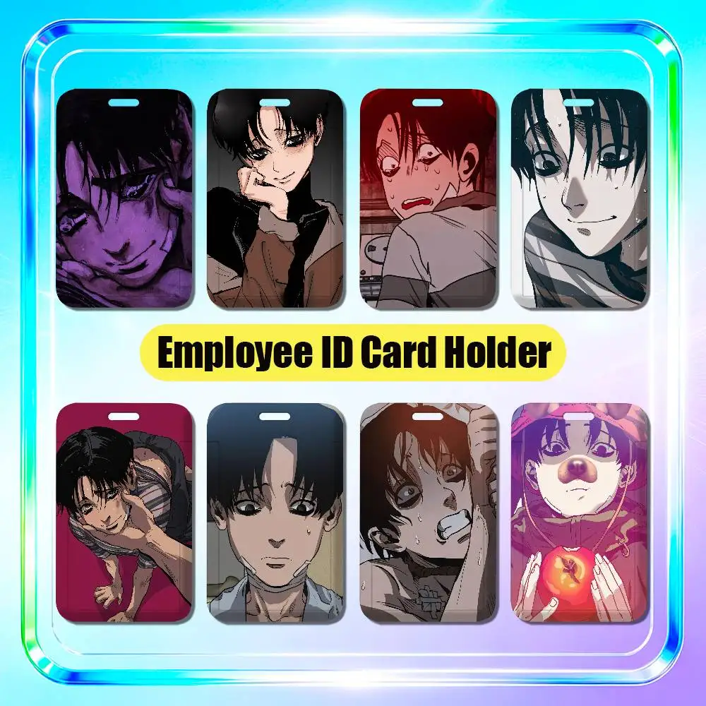 For Killing Stalking Oh Sangwoo Yoon Bum Employee ID Card Holder Office Badge Work Student Bank Credit Hard Holders Case Shell