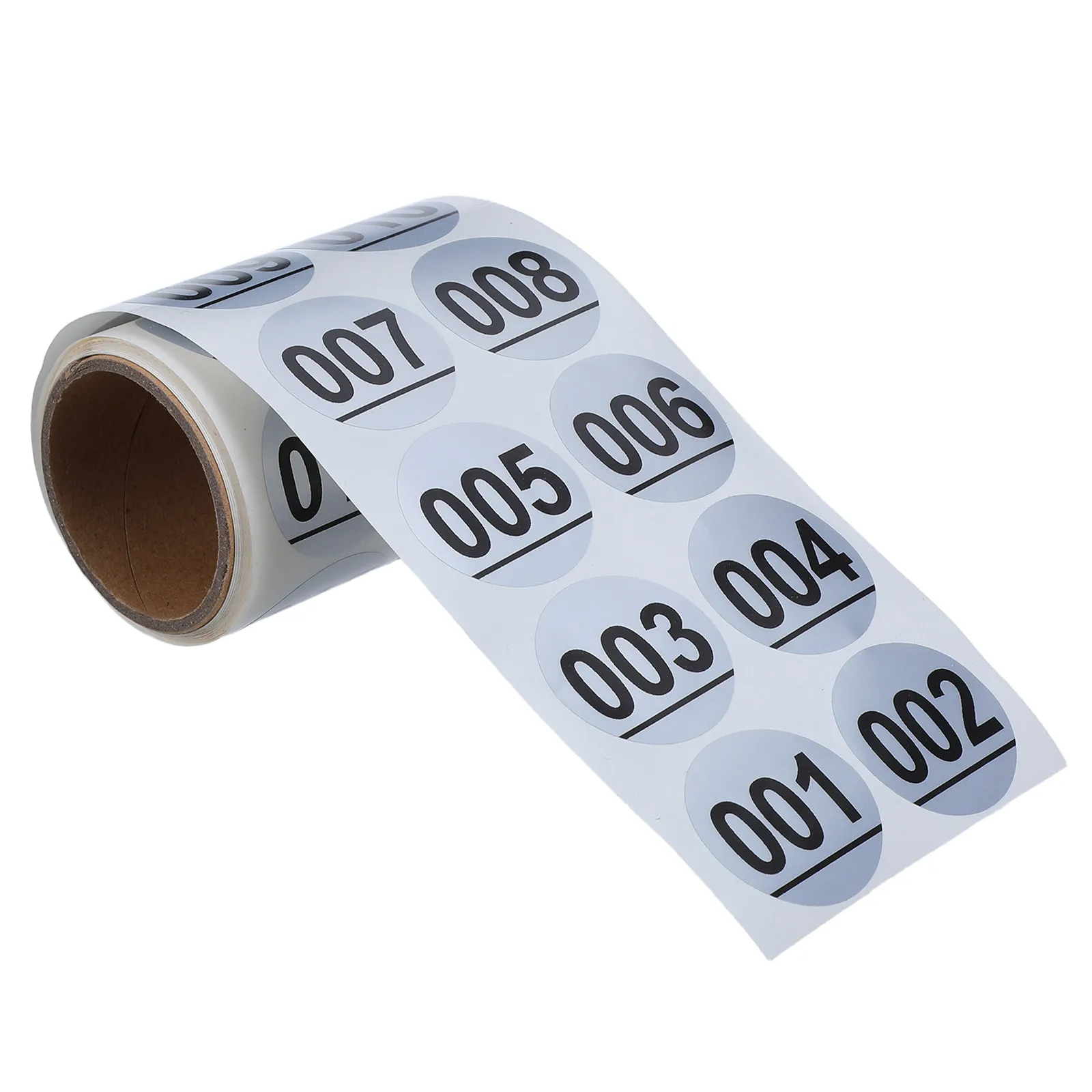 

1 Roll Consecutive Number Stickers 001-200 Self Adhesive Waterproof Inventory Labels for Water Bottles Gym School Storage