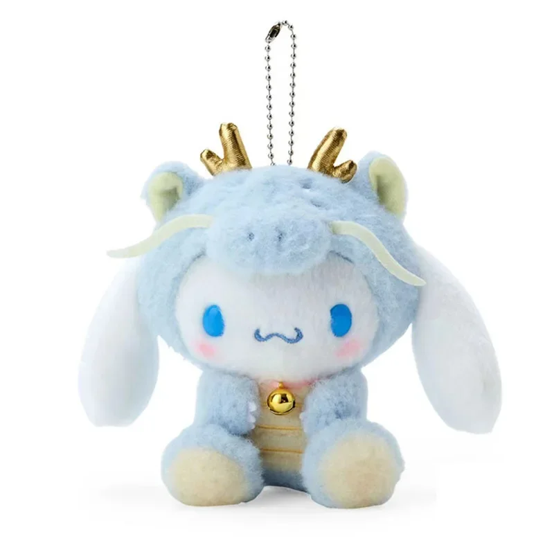 

Kawaii Sanrio мультфильм Hello Kitty Kuromi Melody Cinnamoroll плюшевые игрушки кукла рюкзак кулон брелок украшение праздничный подарок