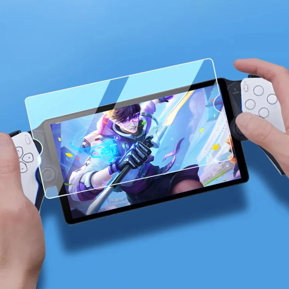 Filme temperado 0.33mm ultra claro filme de vidro temperado anti-risco bolha anti-impressão digital para portal ps5 para portal playstation