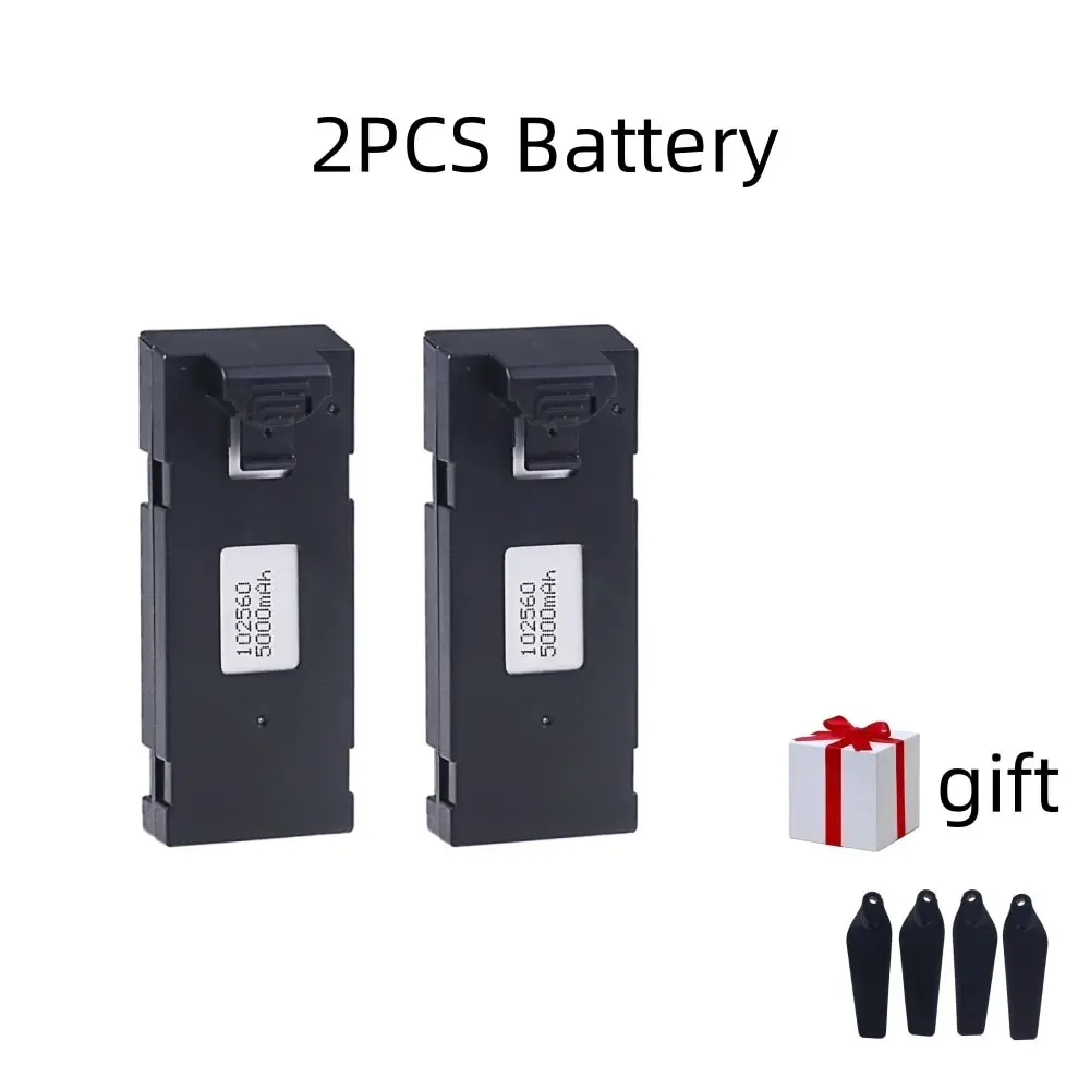 Upgrade 5000mAh E88 Batterij 3.7V Batterij Voor E88 E88PRO E99 E525 P1 K3 P10 A13 S98 RC Drone RC quadcopter Onderdelen Batterij