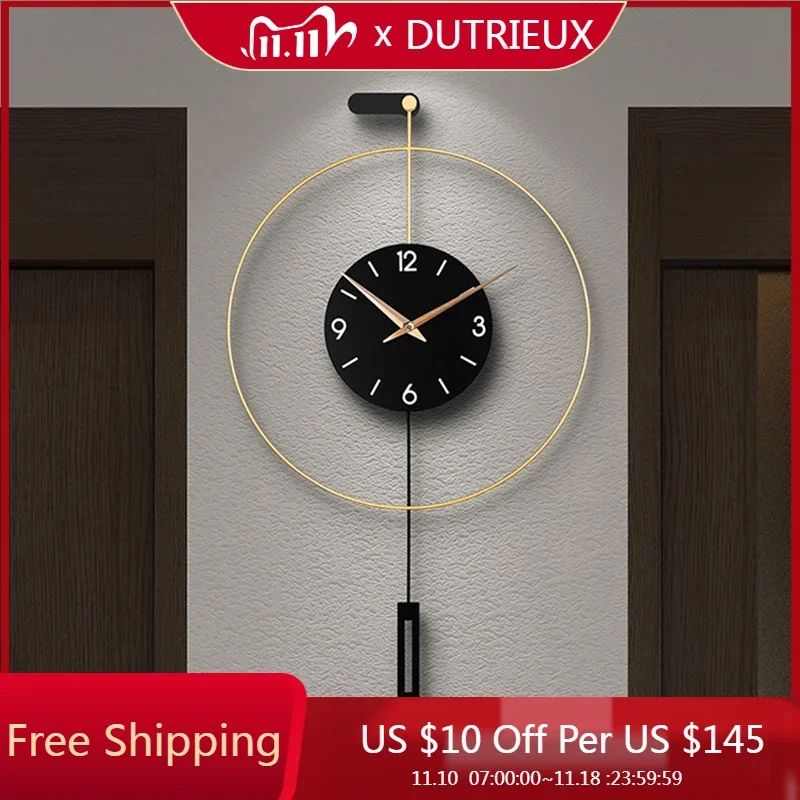 

Art Mural Wall Clocks Luxury Aesthetic Cute Modern Creative Silent Wall Watch Minimalist Fashion Horloge Living Room Decoration