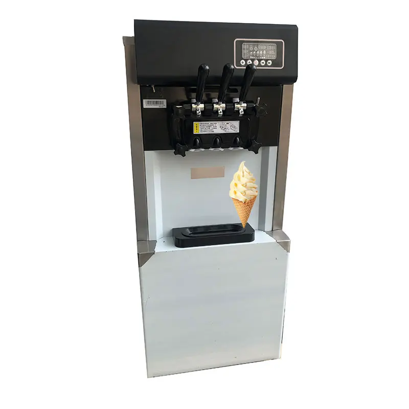 Image 5: Machine à glace molle industrielle, congélateur discontinu avec compresseur, machine à glace commerciale pour usine