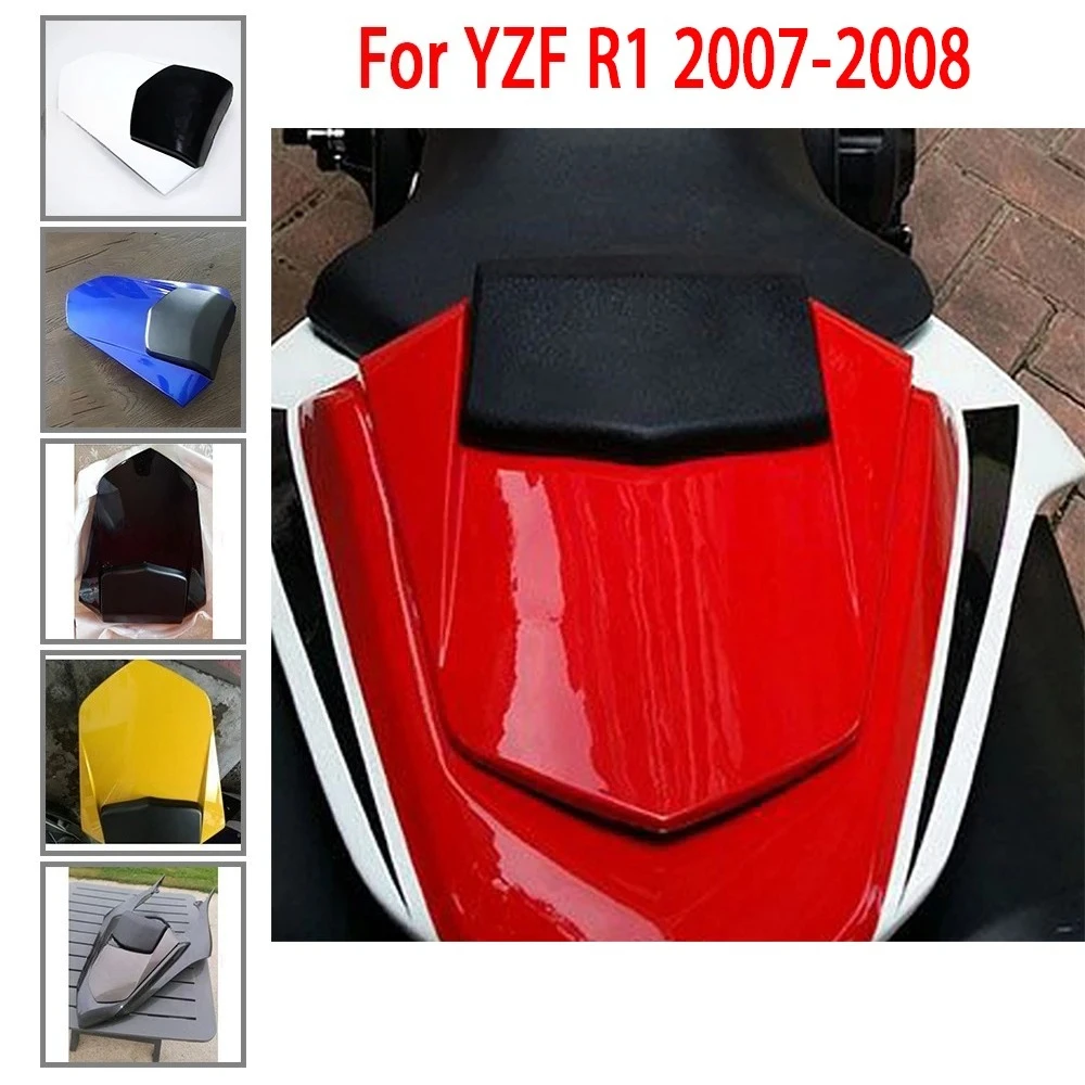 Motorcycle Seat Cushion Fairing Cover For Yamaha YZFR1 YZF-R1 YZF1000 2007 2008 Accessories Rear Passenger Seat Cover Cowl