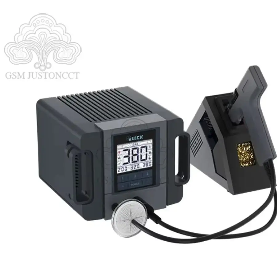

QUICK TV2 Desoldering Desoldering Gun Intelligent Delay Soldering Function With LCD Display Intelligent Delay Soldering