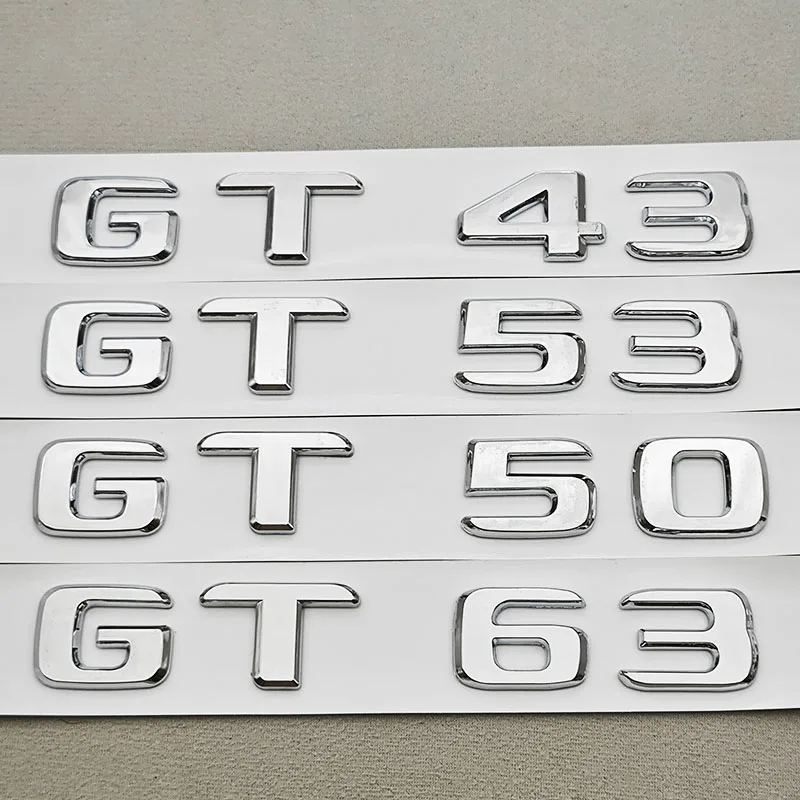 3D Abs Chrome Car L…