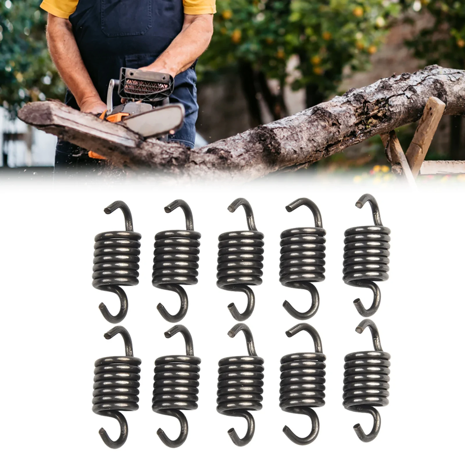

10x Clutch Spring For 019T 020T 021 023 025 MS190T MS210 MS230 MS231 MS241 Garden Chainsaw Replacement Accessories