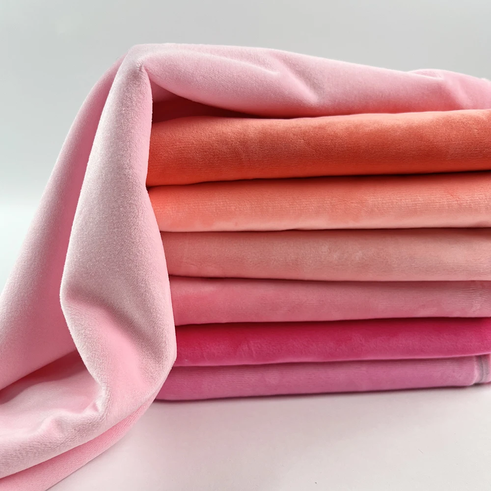 2024 New Produced Super Soft Shorty Velboa Minky Fabric 1mm Cuddle Fabric 45x50cm Plush Handwork DIY Doll Soft Toy Fabric