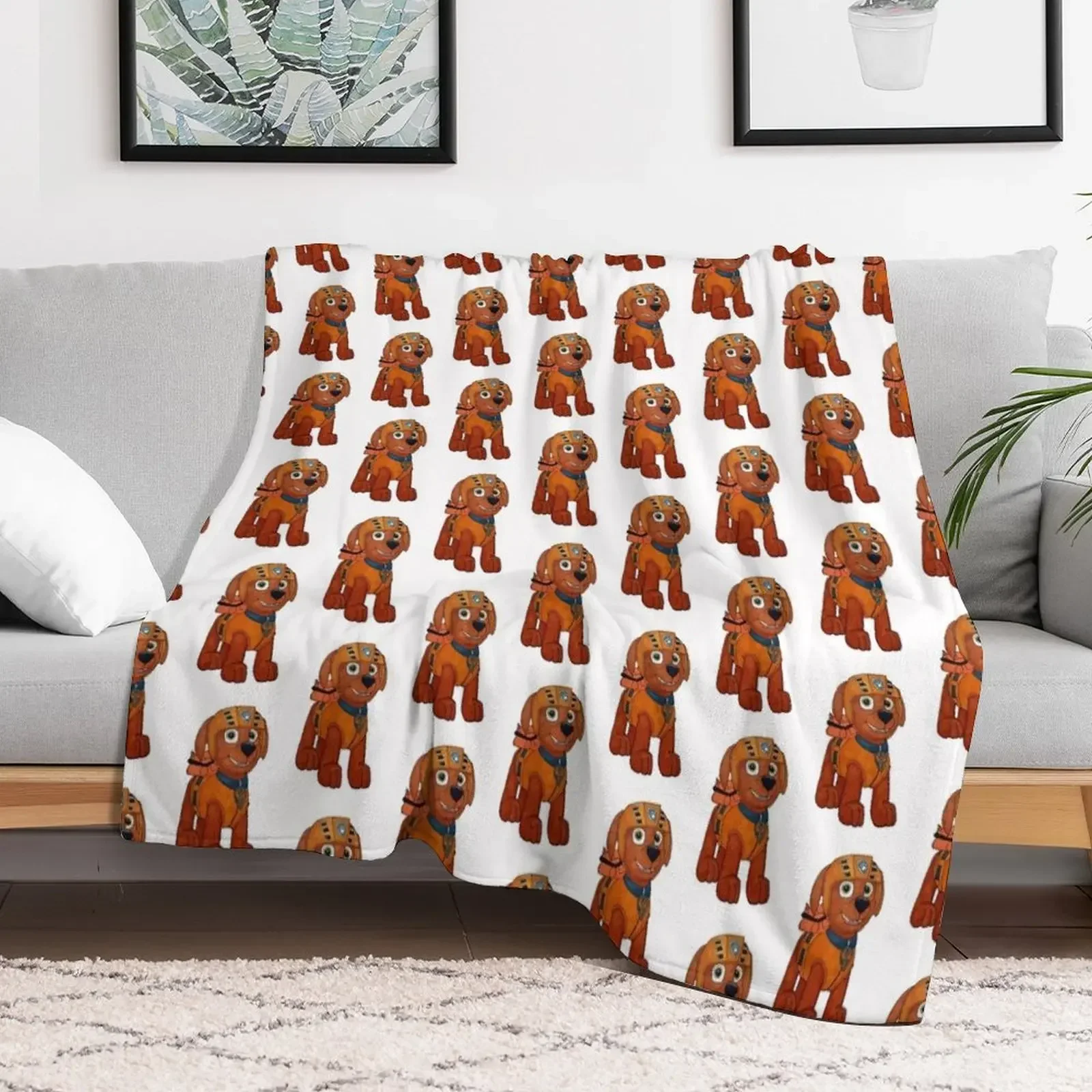 

Zuma Throw Blanket Flannel Fabric Thermal Blankets