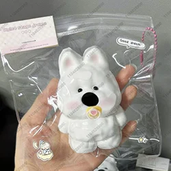 West Highland Terrier Dog Taba Squishy Silicone Puppy Squishy Squeeze Toy Cute Doggy Mochi Toy Hand Relax Stress Release Toy