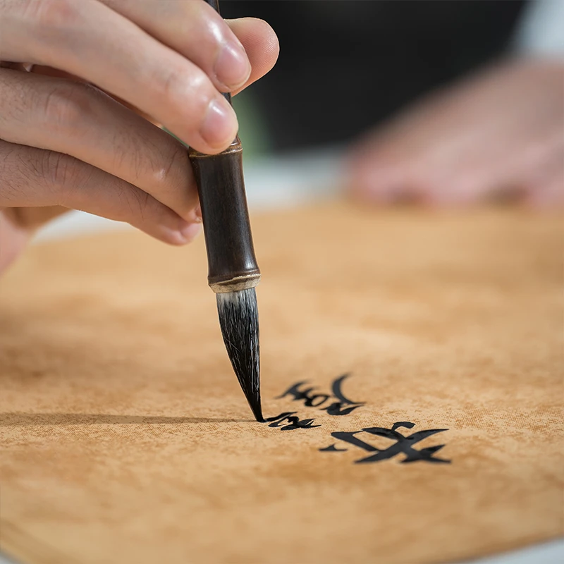 Weasel-Caneta Escova de Cabelo Múltipla, Executando Script Regular, Caligrafia, Cabelo De Lã Suave, Pincéis De Pintura Chinesa