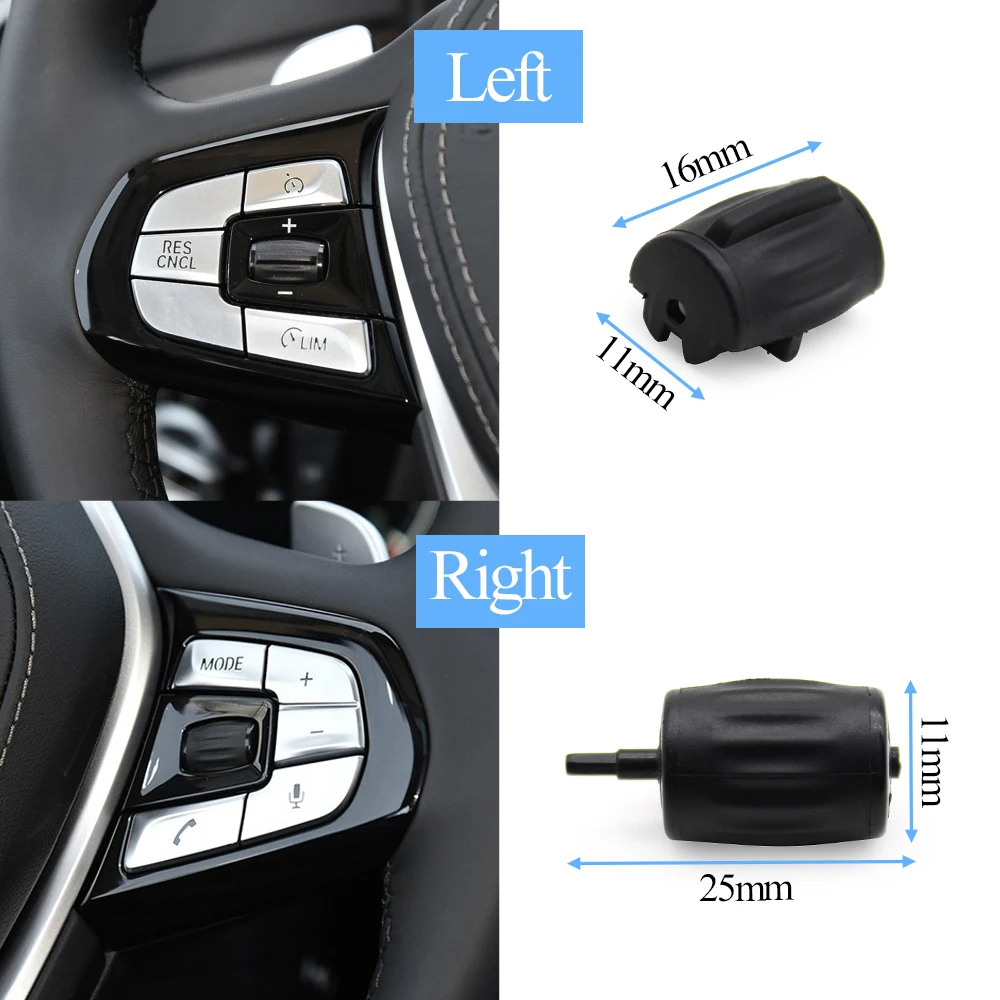 Car Dashboard Multi-function Steering Wheel Control Knob Button For BMW 5 6GT 7 Series X3 X4 G30 G31 F90 G32 G11 G01 2016-2019